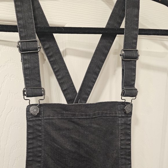 Madewell washed black overalls - Picture 9 of 14